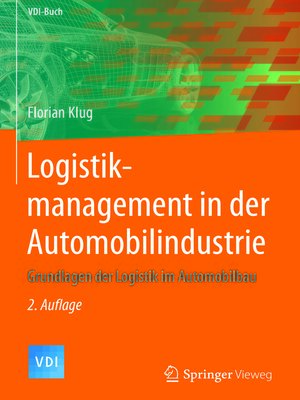 cover image of Logistikmanagement in der Automobilindustrie